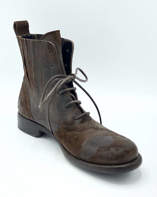 DOLCE&GABBANA(ドルチェ＆ガッバーナ)ダークブラウンダメージ加工