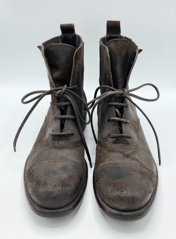 DOLCE&GABBANA(ドルチェ＆ガッバーナ)ダークブラウンダメージ加工