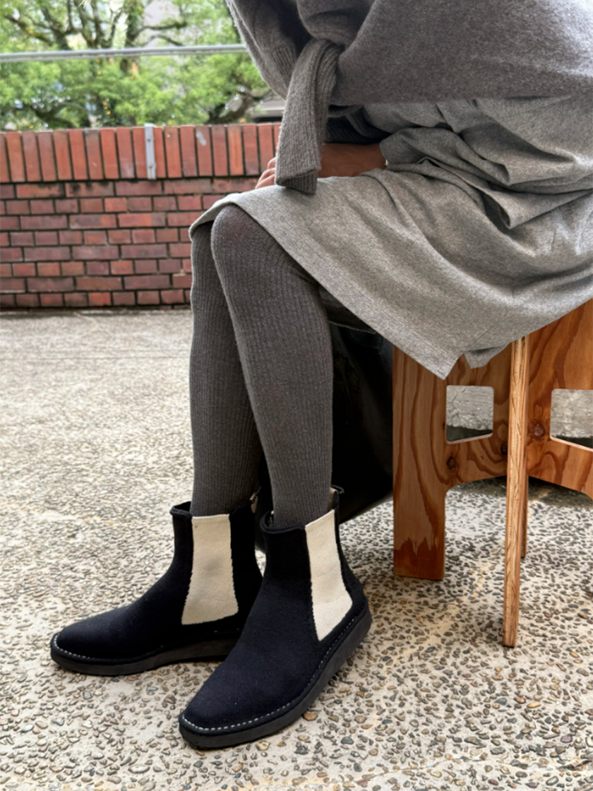 Offen(オッフェン)｜pointed-FRIN/BLACK の通販｜ELLESHOP・(エル