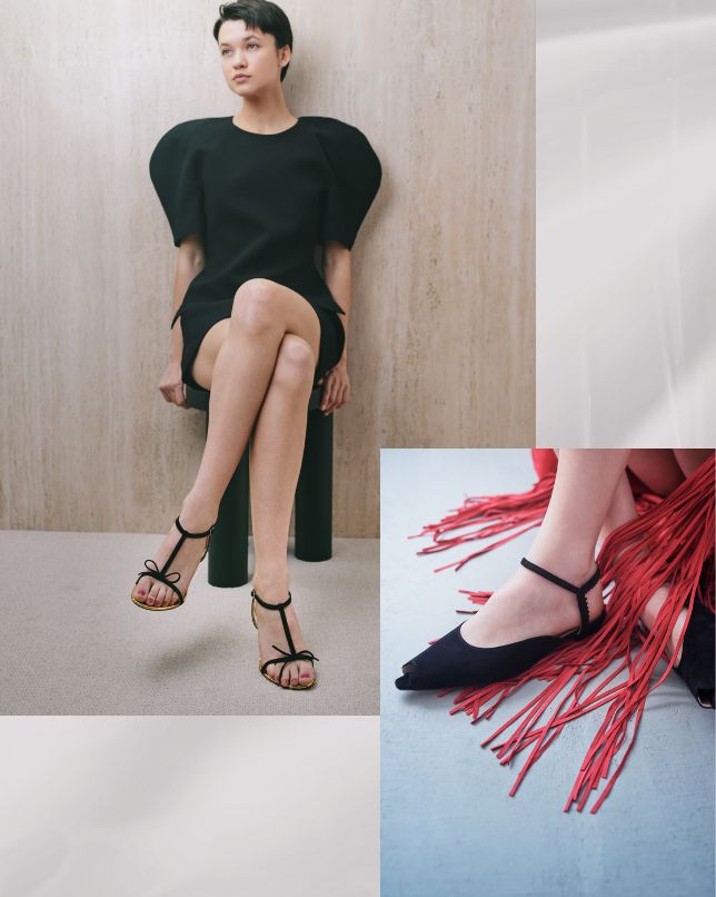 PIPPICHIC(ピッピシック)｜LINDA DIAMOND ベルベットフラットシューズ