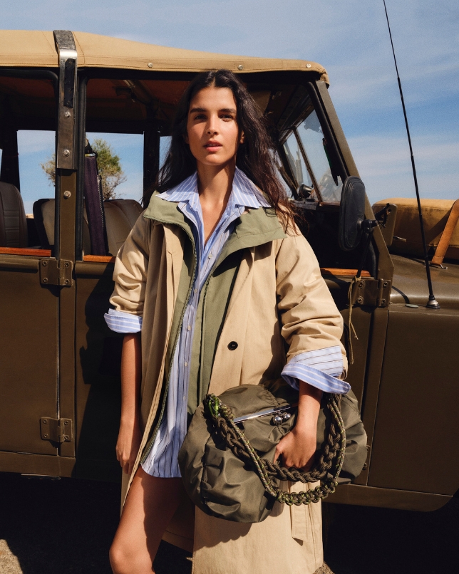 ENFOLD(エンフォルド)｜レイヤードN/C BOX P.O/プルオーバー/ライト