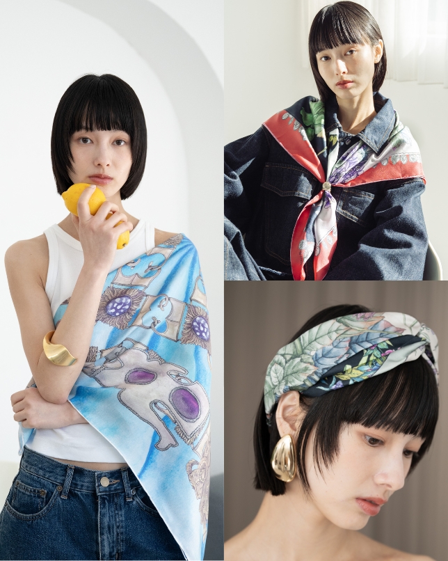 ebure(エブール)｜ブルーフラワーレース キャミソール/ブルー の通販