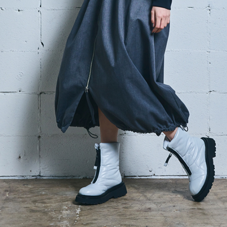 ph7+/ピアッカセッテ｜シルエットで差をつける、モードな厚底ショート