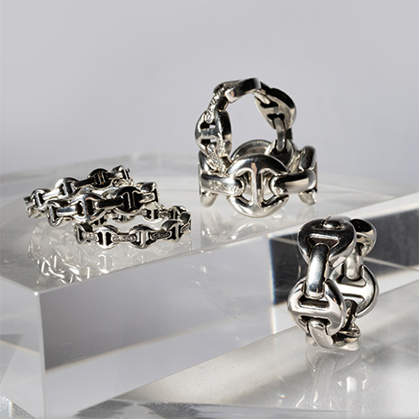 HOORSENBUHS(ホーセンブース)｜【UNISEX】3mm TOGGLE STUDS ピアス