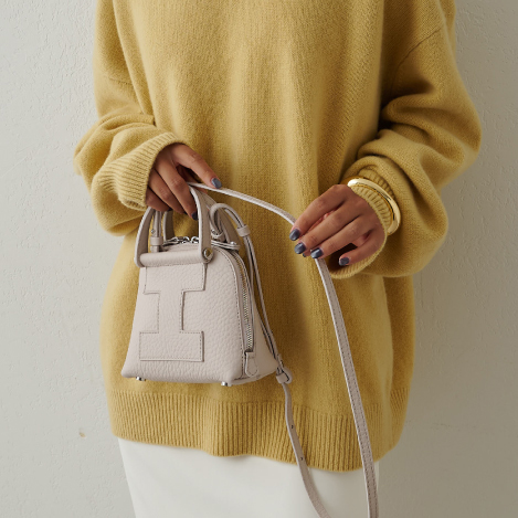 IACUCCI(イアクッチ)｜アルマ ベルト NASTRO/ライトグレー の通販