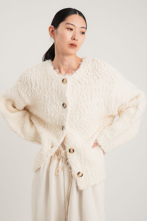 STUNNING LURE(スタニングルアー)｜スラブフェザーカーディガン