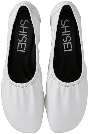 SHISEI(シーセイ)｜GATHER BALLET（レイン対応）/ホワイト の通販