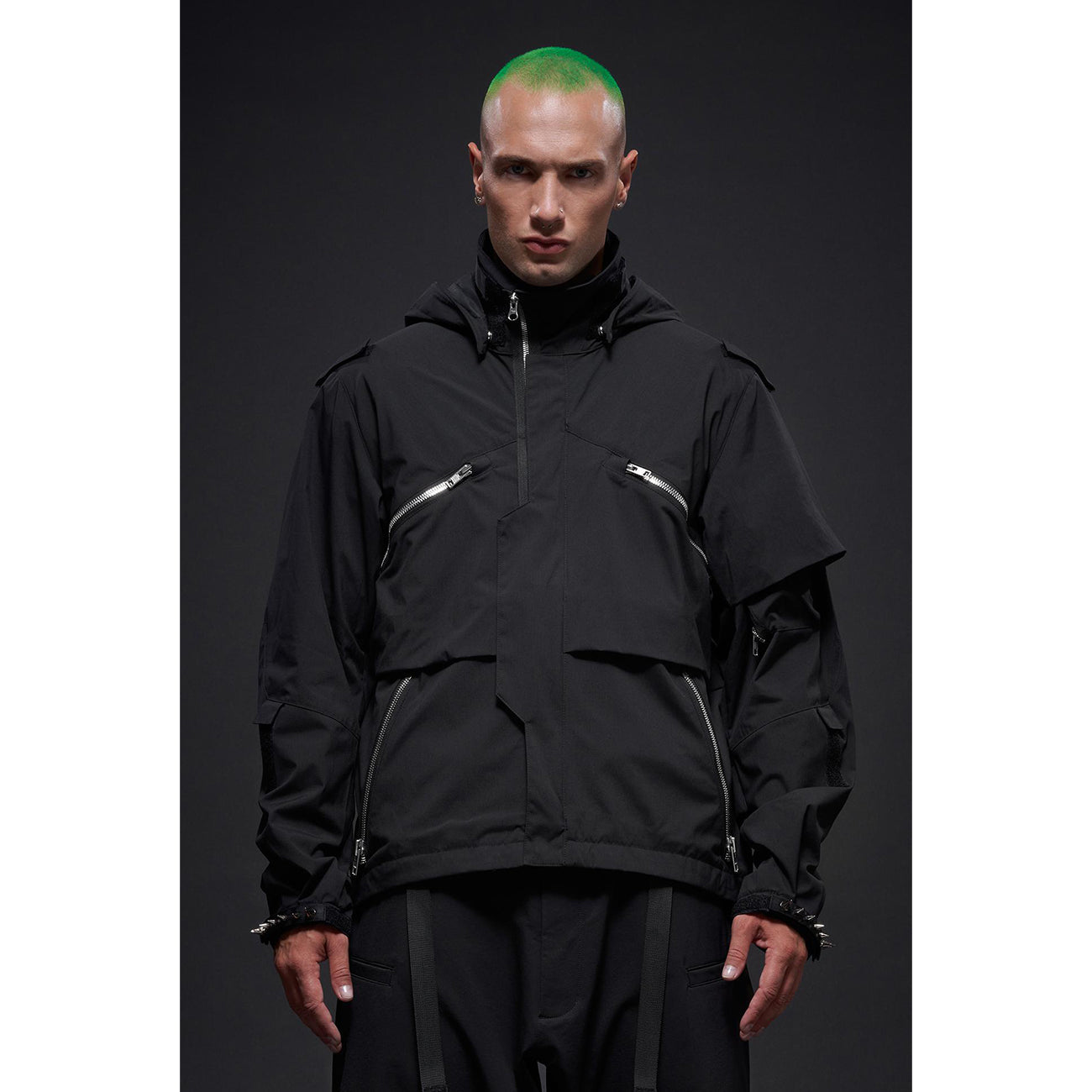 J1WB-E ENCAPSULATED NYLON INTEROPS JACKET BLACK - ACRONYM