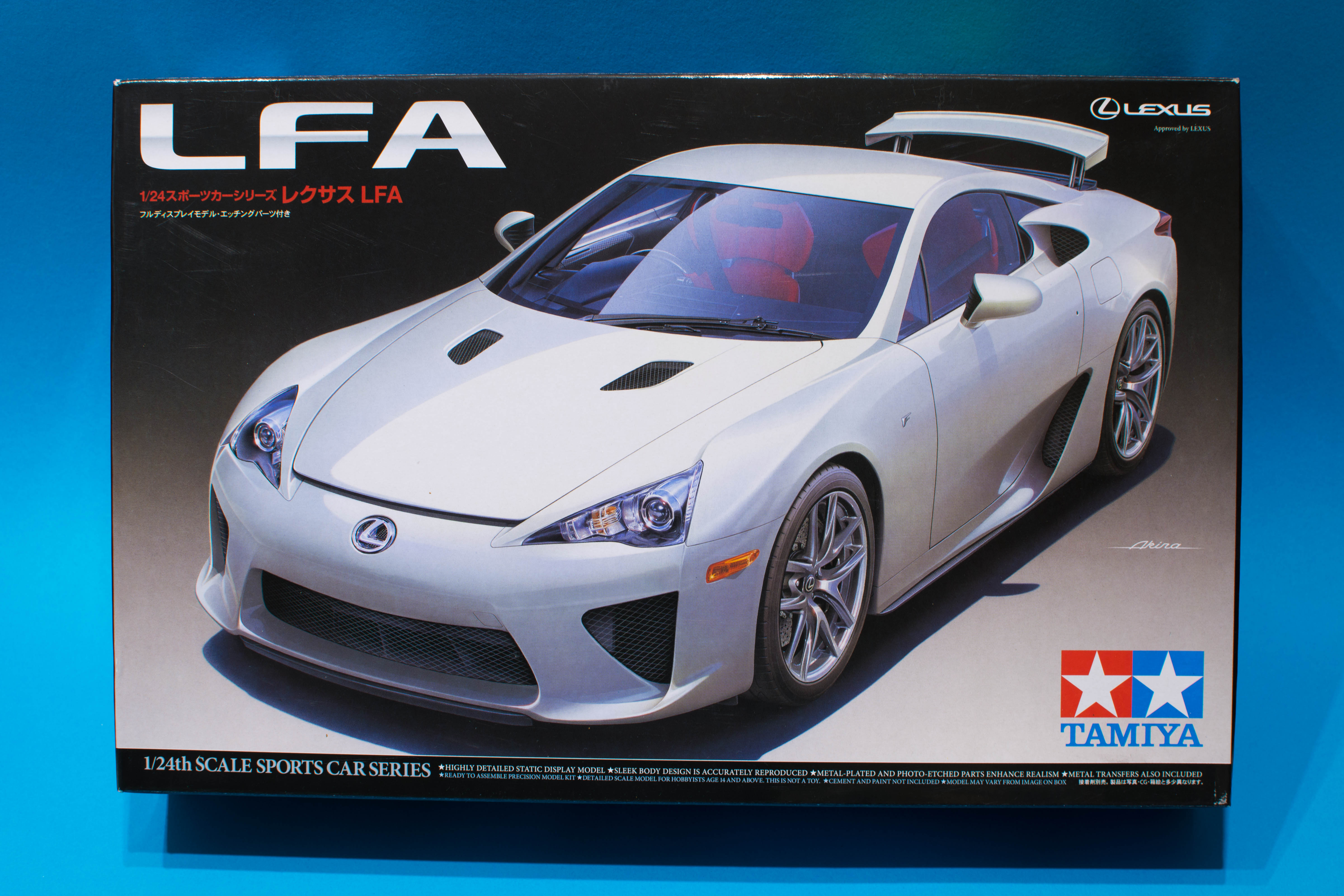 Tamiya 1/24 Lexus LFA Model Kit Review – ELP Modelling