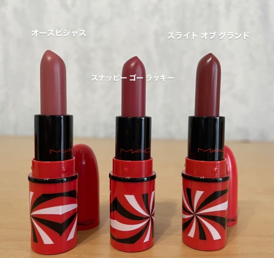 M・A・Cクリスマスコフレレビュー第2弾🌟「タイニー トリックス ミニ