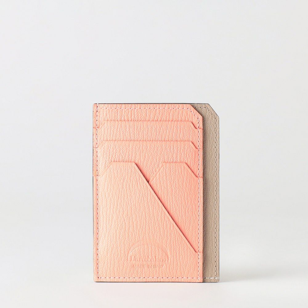 WEB・直営店限定】スマートカードウォレット NUDE PINK*WHITE*SAND