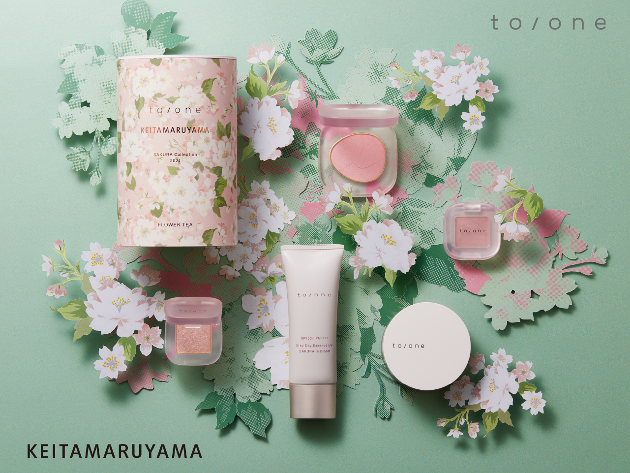 to/one×KEITA MARUYAMA、初コラボ「SAKURA Collection 2024」発売！桜