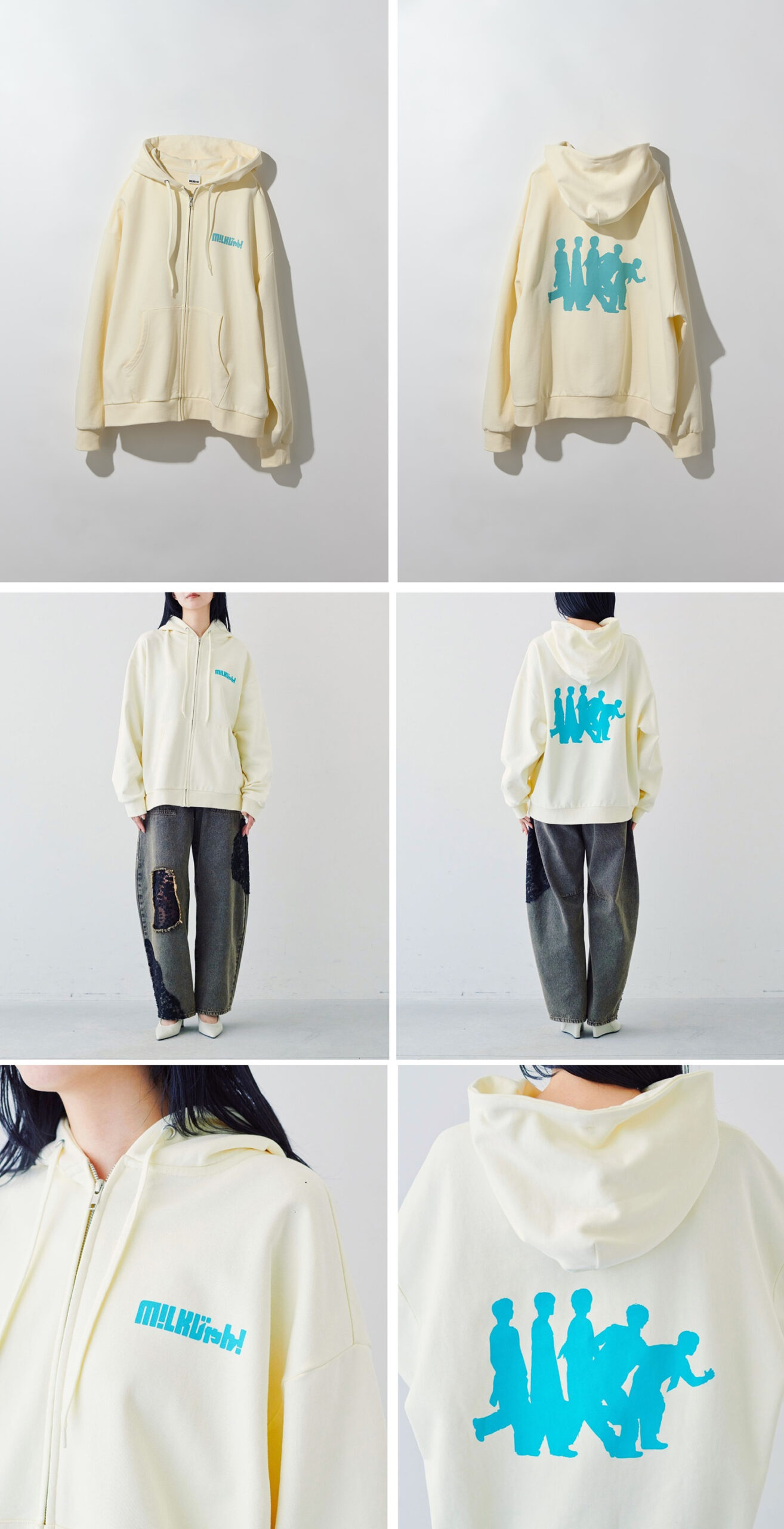 朝日放送テレビ『M!LKじゃん!』公式パーカー＆Tシャツ発売！メンバー