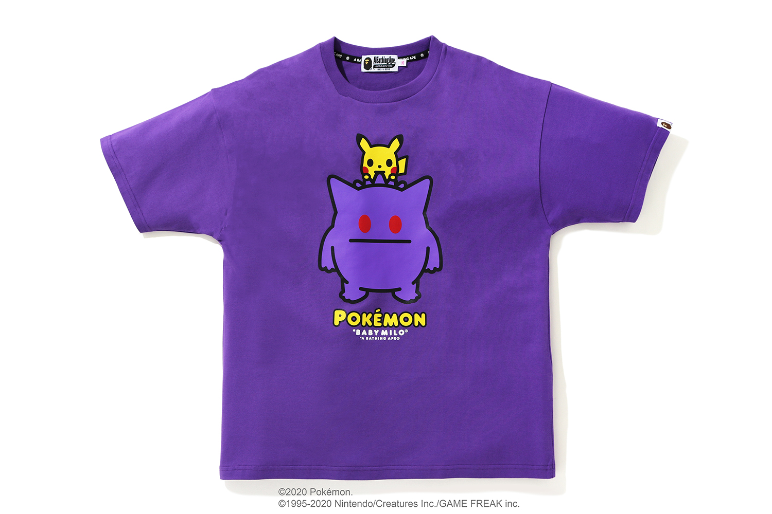 ピカチュウになりきれる総柄フーディも！A BATHING APE® 「Pokémon