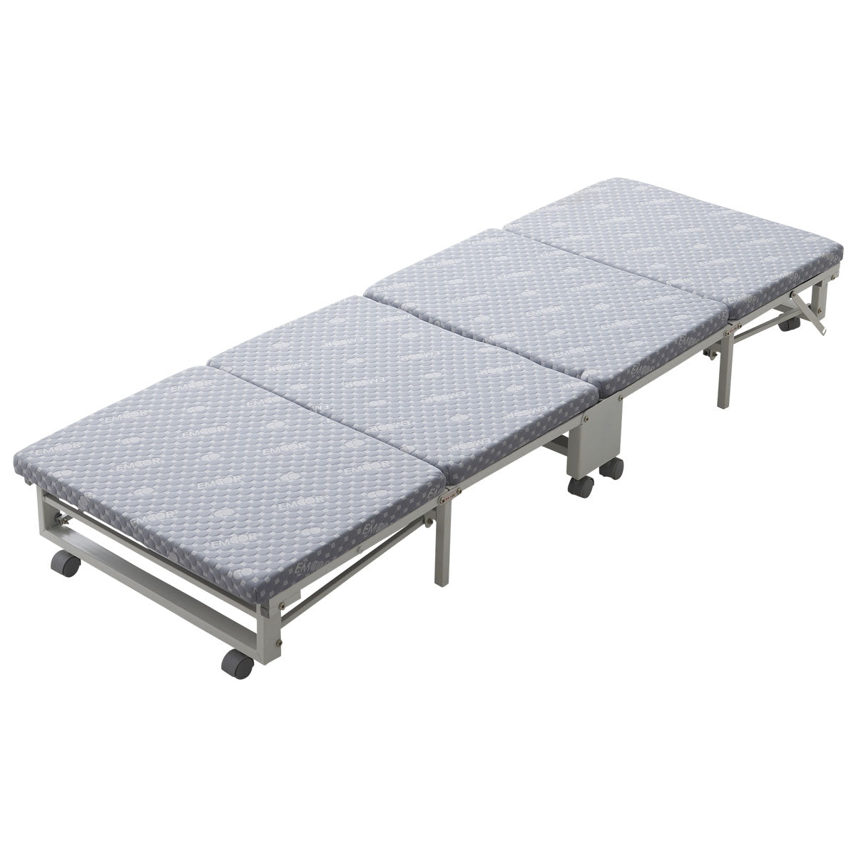 組立不要 折りたたみベッド コンパクト 完成品 キャスター MEHOL