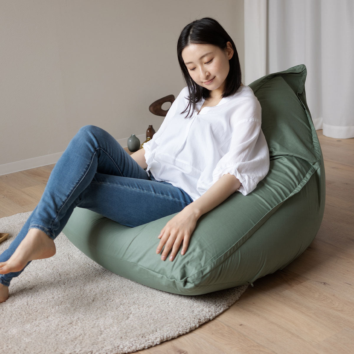 マイクロビーズテトラクッション かたわら【レギュラー】│布団・寝具