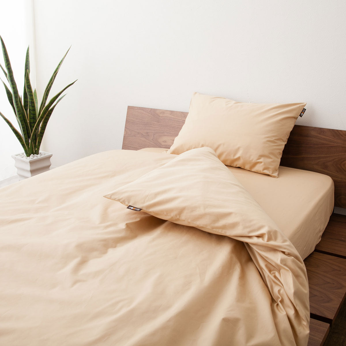 ベッドカバー 4点セット キング 綿100％ 抗菌 防臭 防ダニ