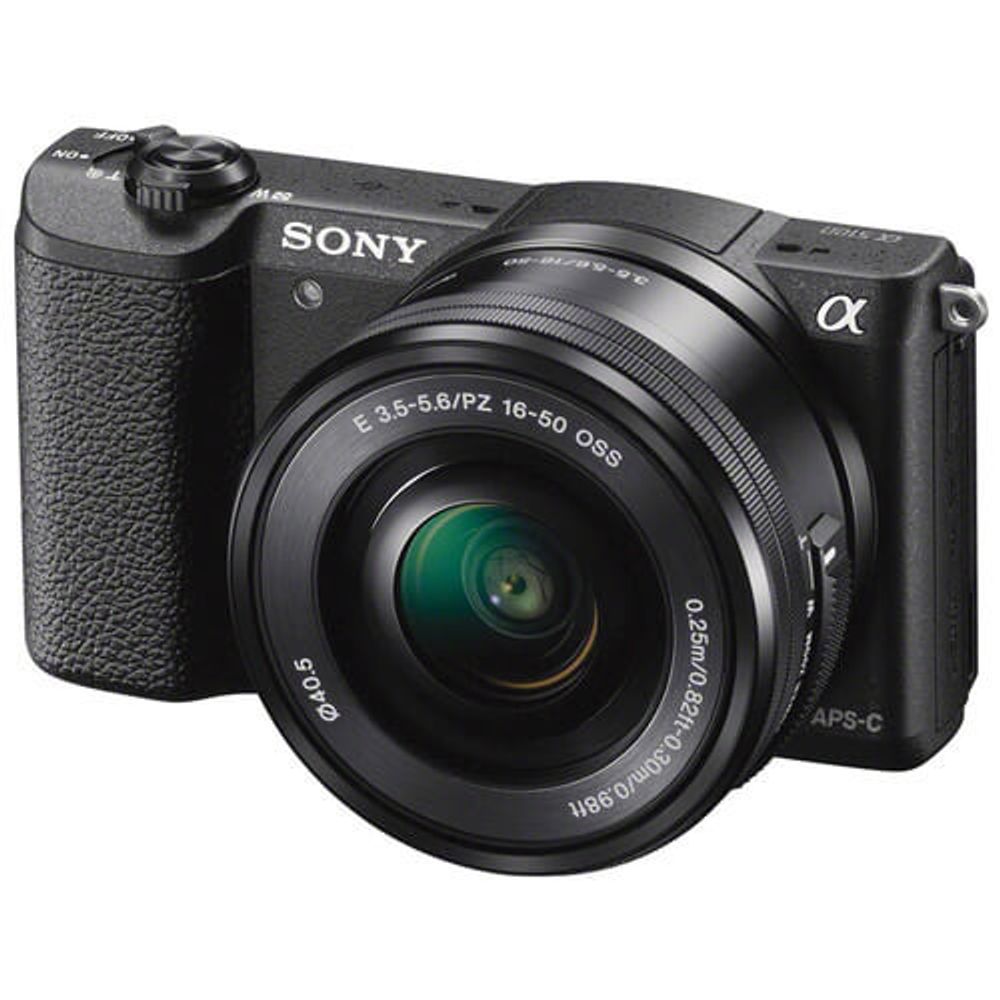 Mirrorless Sony a5100 e Lente 16-50mm - eMania Foto e Video