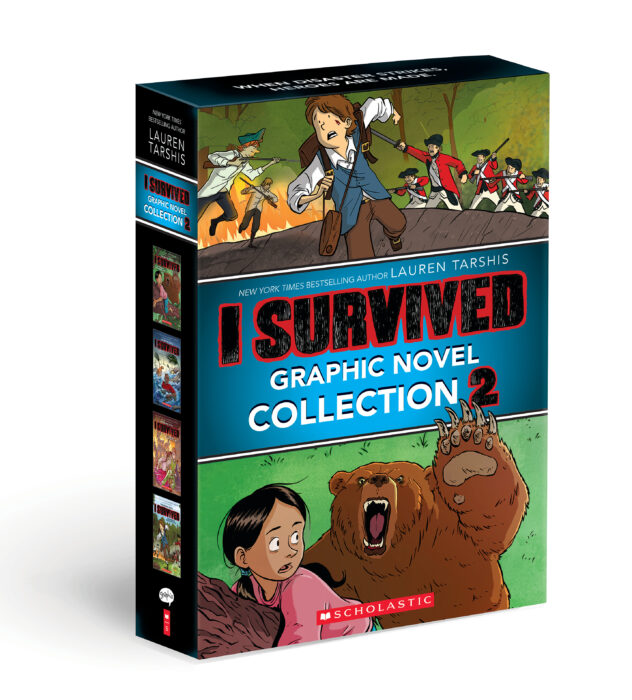 I Survived Graphic Novel #5-8 Boxed Set by Lauren Tarshis, Georgia