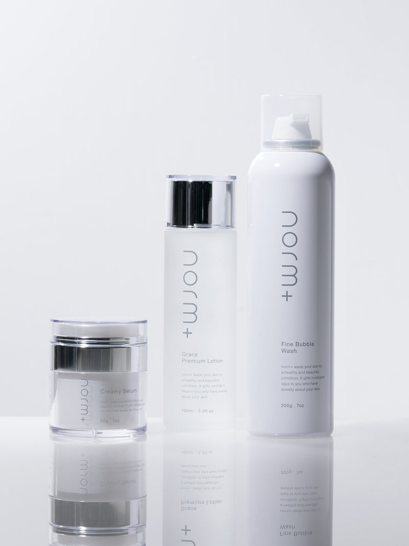 新品未開封)ノームプラス デイリーケア3点セット+洗顔 norm+ 3点セット