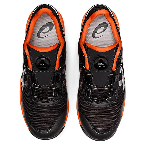 アシックス 安全靴 ウィンジョブ CP209 BOA ファントム×シルバー 3E