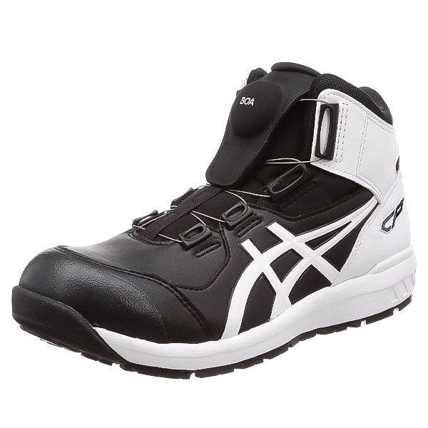 アシックス 安全靴 ウィンジョブ CP304 BOA ブラック×ホワイト 3E
