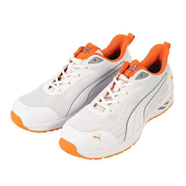 プーマ 安全靴 64.404.0 グライド ホワイト ロー PUMA GLIDE WHITE LOW