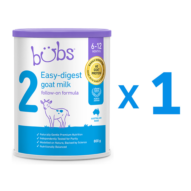Bubs (バブズ) ヤギミルク・ゴートミルク ステップ2 (6～12カ月) 大缶