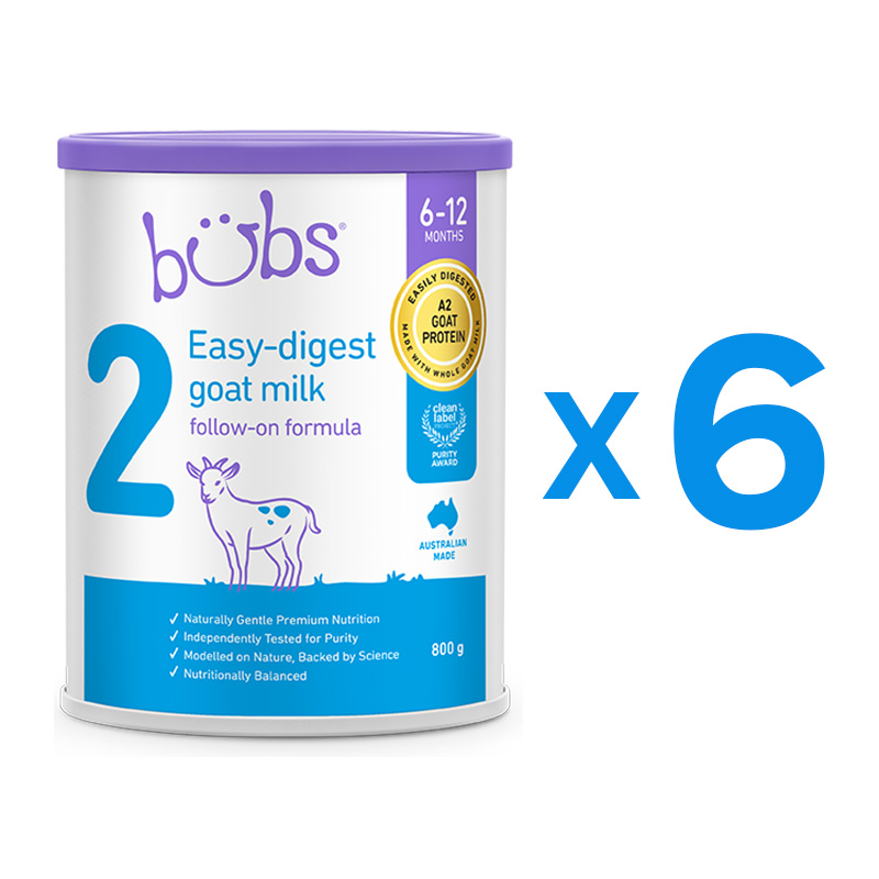 Bubs (バブズ) ヤギミルク・ゴートミルク ステップ2 (6～12カ月) 大缶