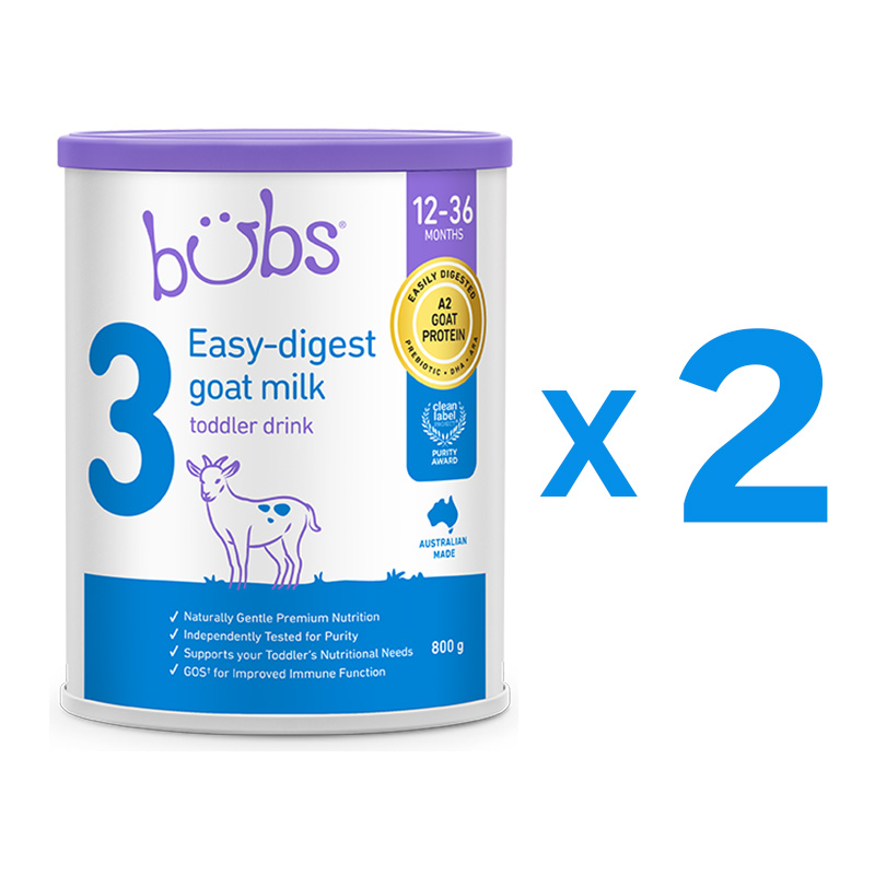 Bubs (バブズ) ヤギミルク・ゴートミルク ステップ3 (1歳～3歳) 大缶