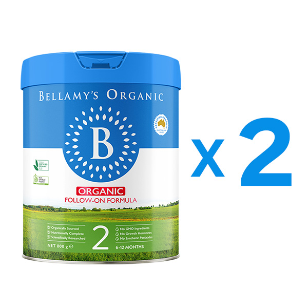 Bellamy's (ベラミーズ) オーガニック粉ミルク ステップ2 (6～12カ月