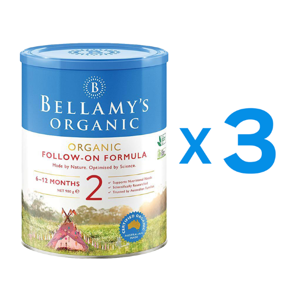 専用2缶Bellamyベラミーズ オーガニック 粉ミルク ステップ2&3 専用2