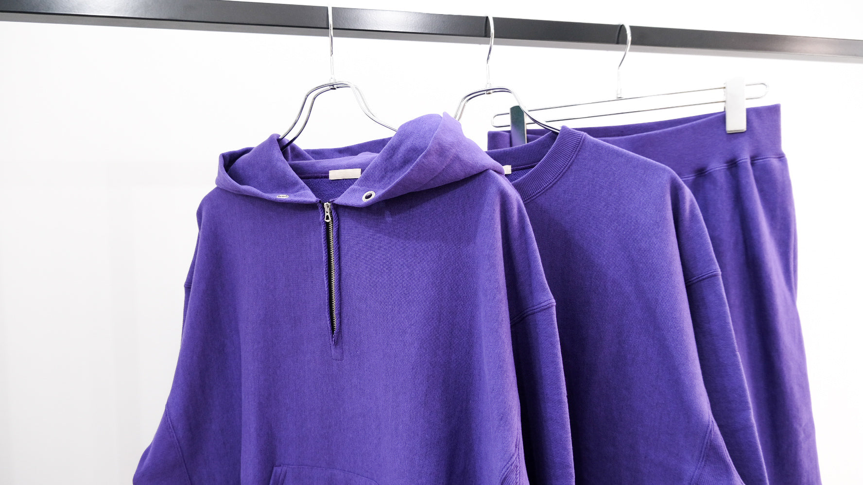 奥｜FADED SILKY TERRY RW HALF ZIP HOODIE,SWEAT SHIRT,SWEAT PANTS