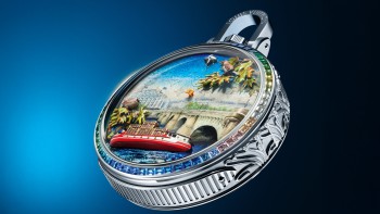 Escales Autour du Monde: Escale au Pont-Neuf Pocket Watch