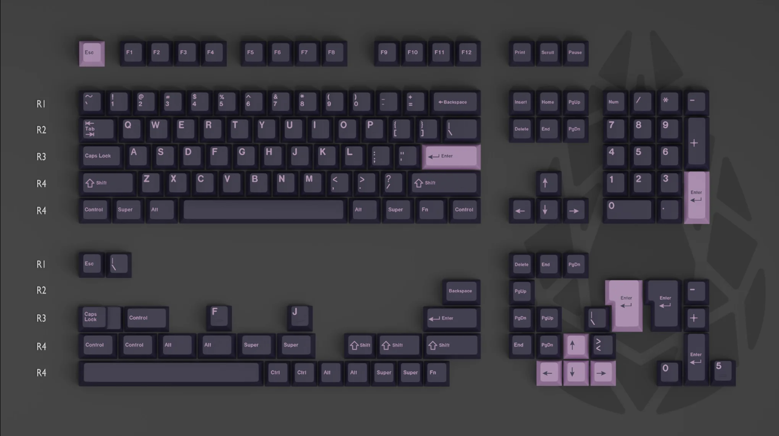 In Stock] GMK Amethyst