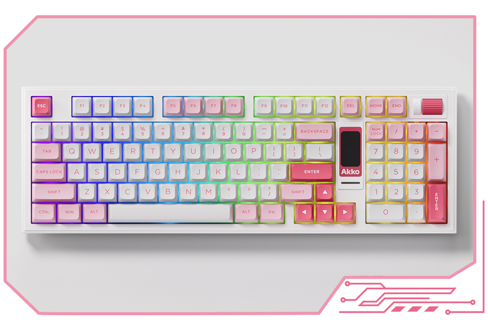 Prunus Lannesiana 5098B Mechanical Keyboard | Akko Official Global