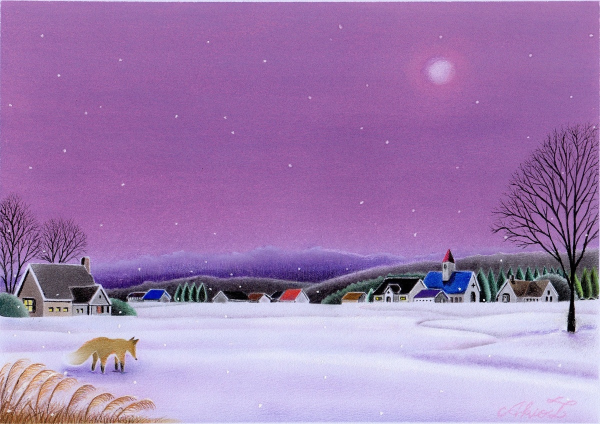 12月の風景2024」 by アキオ｜Artmeter｜暮らしを彩るアートが、きっと