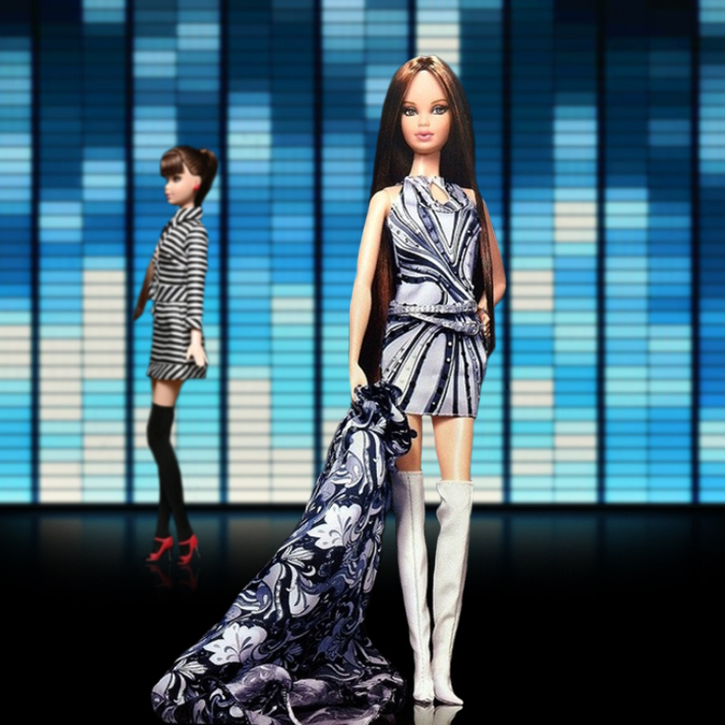 Barbie Namie Amuro Vidal Sassoon 70s Doll gift (Japan) - N3579