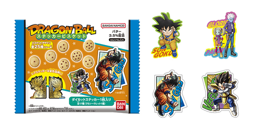 Dragon Ball Sticker Cookies Now On Sale!] | DRAGON BALL OFFICIAL SITE