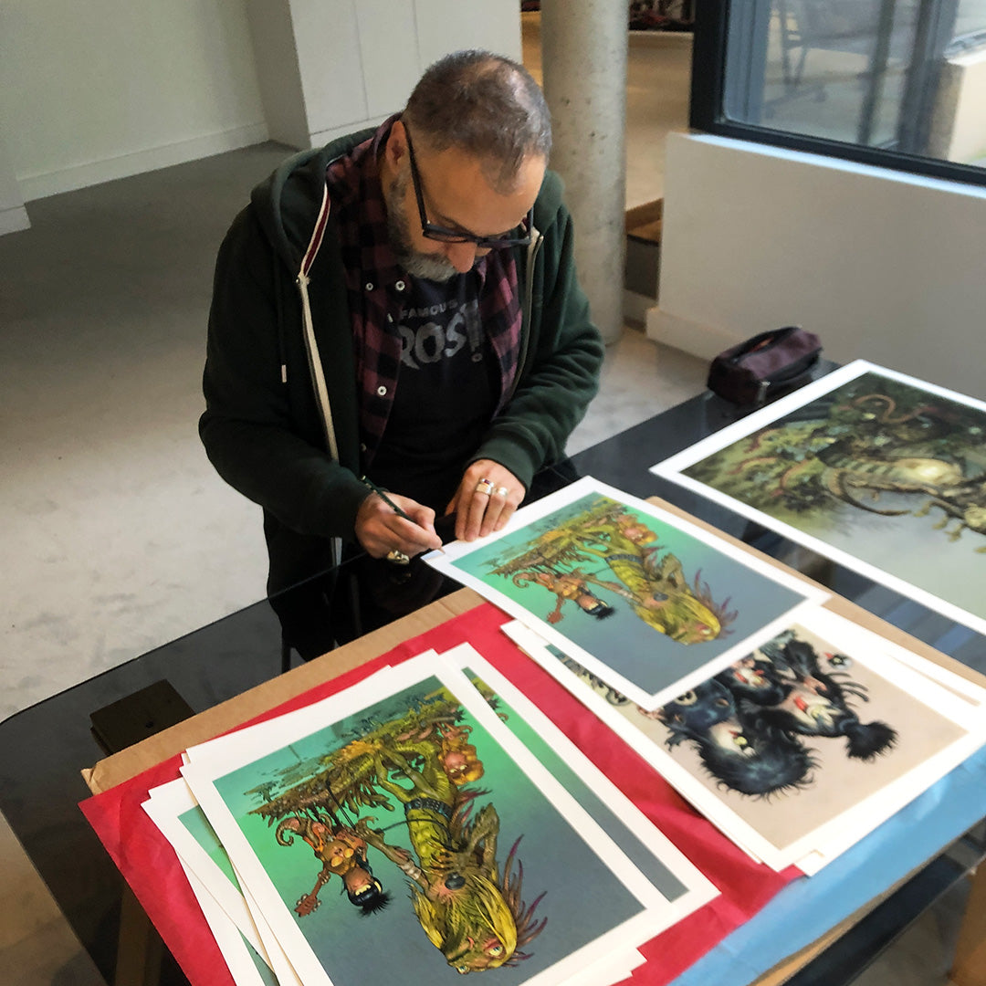 KISS (Rock Monsters), limited edition fine art print by Stan