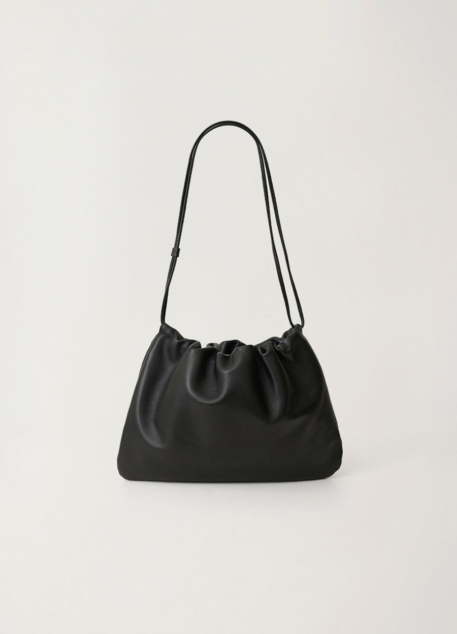 11TH / Nella strap large bag (Black) - Nothing written