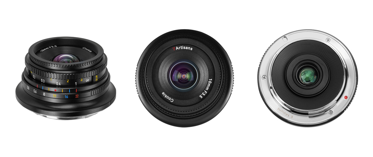 7Artisans 10mm F3.5 APS-C ultra-wide-angle lens released
