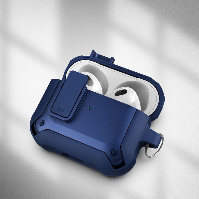 Airpods 3rd Generation Case with Keychain Blue - Encased