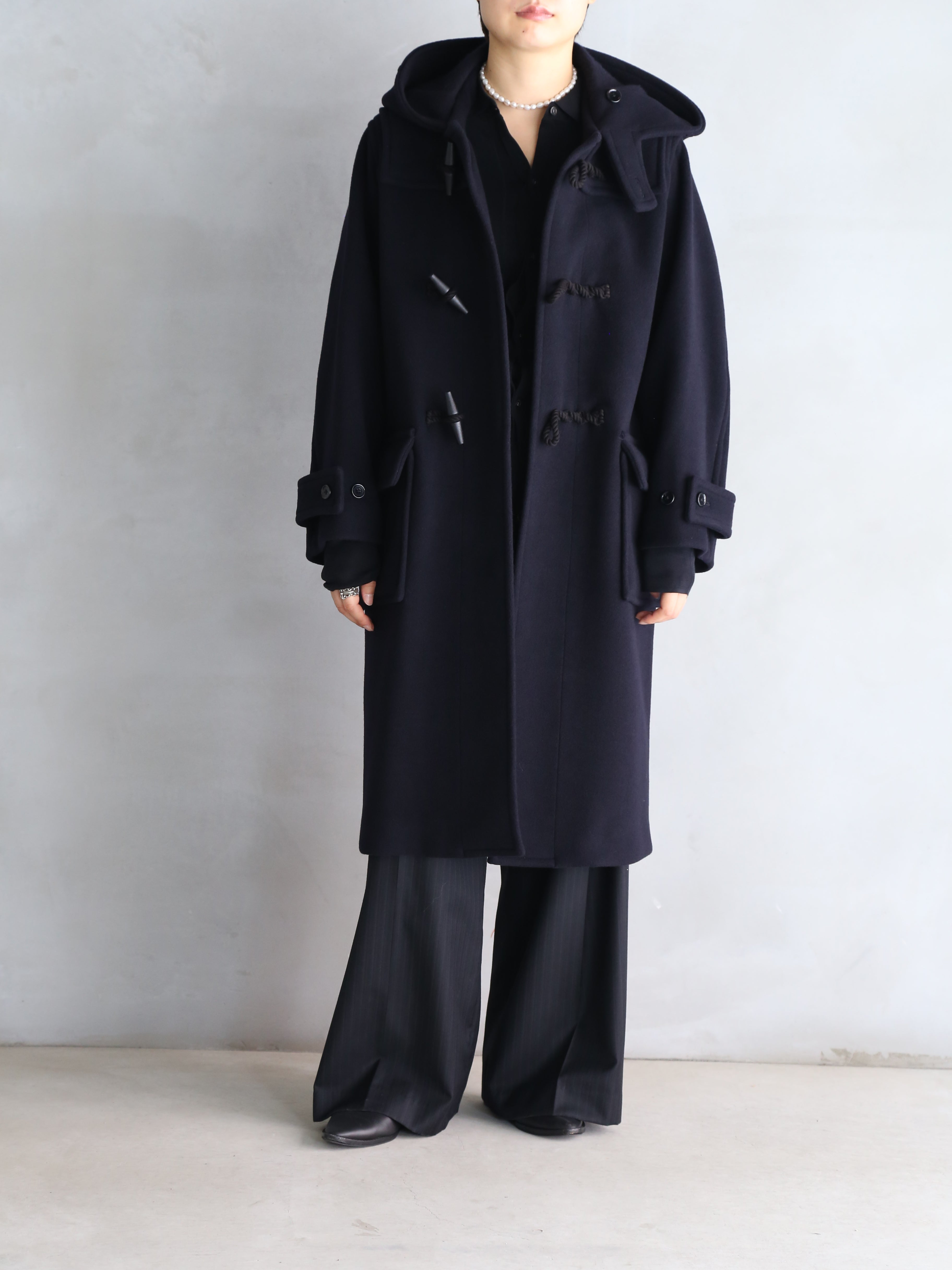 blurhmsROOTSTOCK】Wool Felton Duffle Coat (Mens&Womens) – End on End.