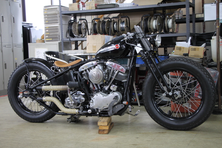 ボバーStyleなアーリーショベルのリジットカスタム販売スタート