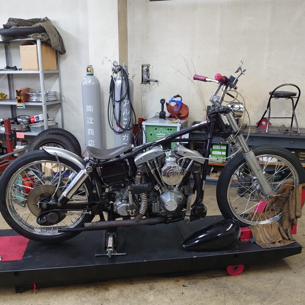 ハーレー 21インチ ホイール ショベル エボ ツインカム 3/4アクスル