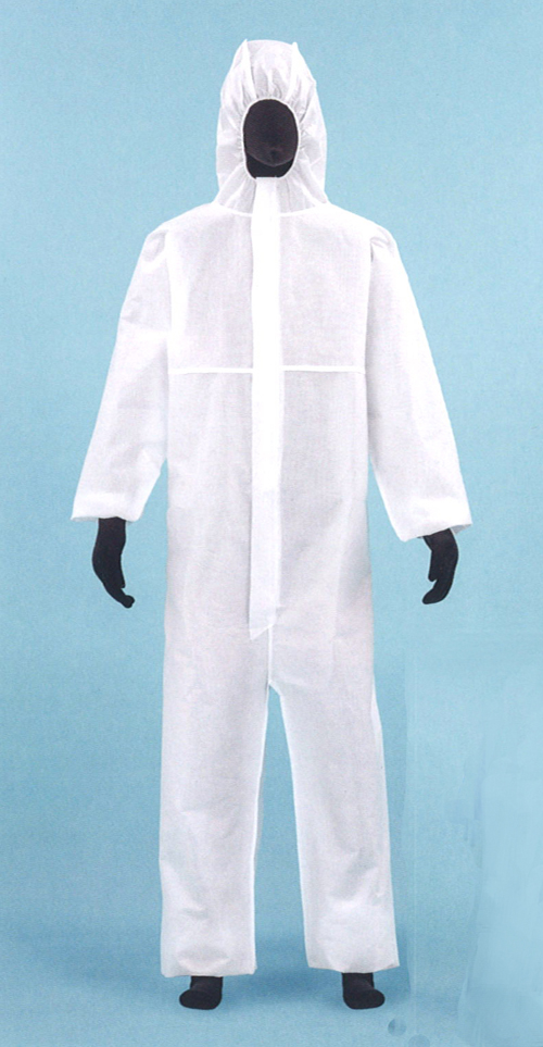 アゼアス防護服　1010 サイズ　4 L 5 枚セット 防護服】 アゼアス 1010B-LL タイベック製防護服 1着 - アスクル