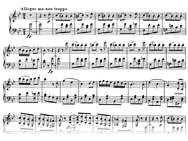 ピアノ・ソナタ 第21番 第4楽章 D 960/Sonate für Klavier Nr.21 Mov.4