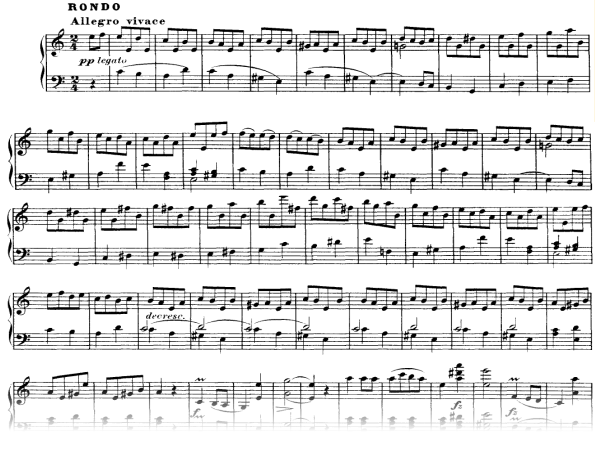 ピアノ・ソナタ 第16番 第4楽章 D 845 Op.42/Sonate für Klavier Nr.16