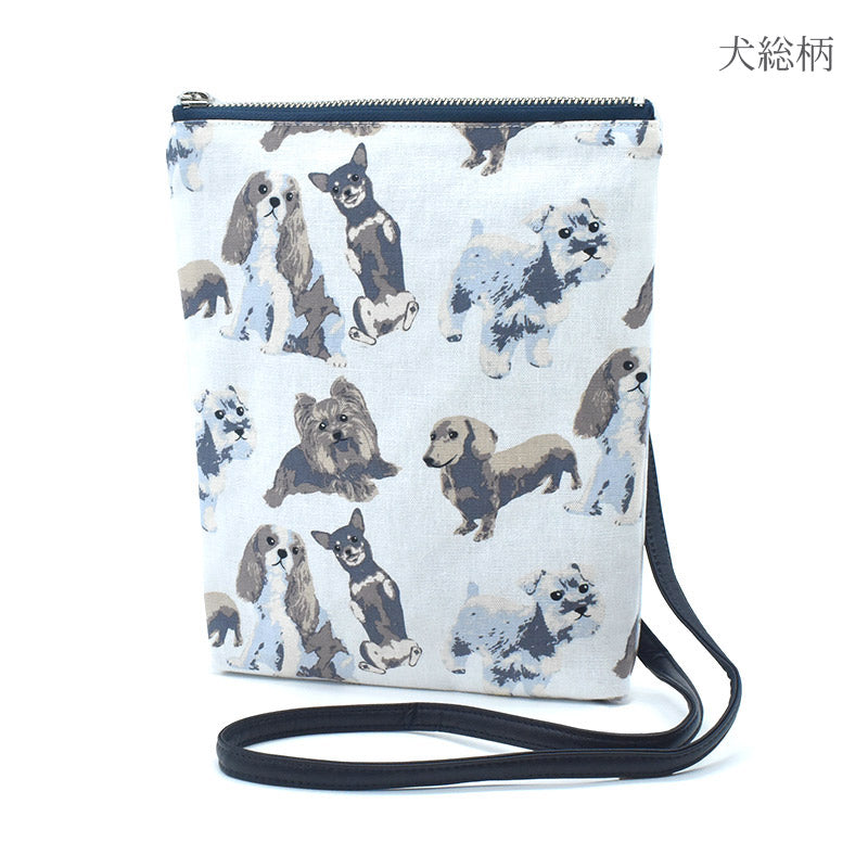 Linen la vie リネン ラ・ヴィ 日本製 コットンリネンシリーズ 犬柄 お